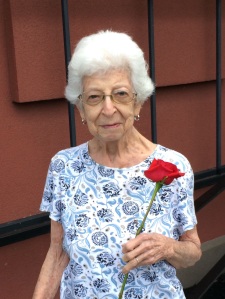 A beautiful, positive woman. my 93-year old Aunt Ruth 